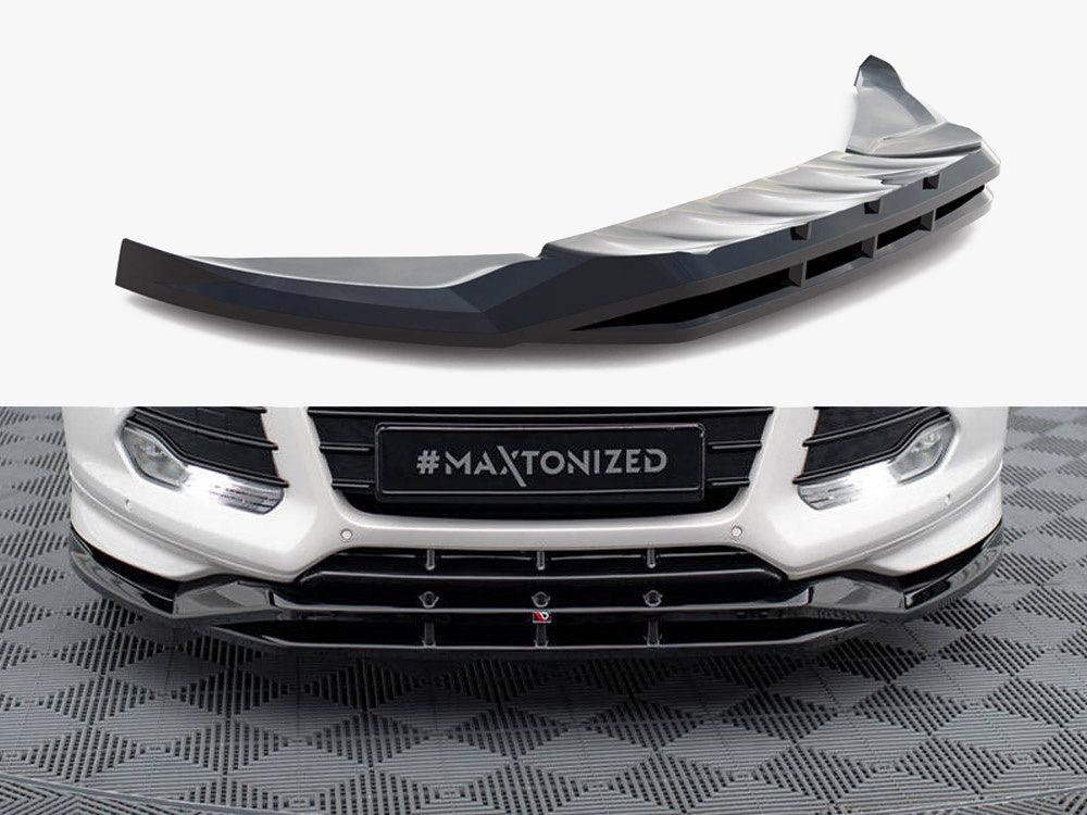Maxton Design Front Splitter Ford Kuga ST-Line Mk2 - FO-KU-2-STLINE-FD1G+FD1RG - Image 1
