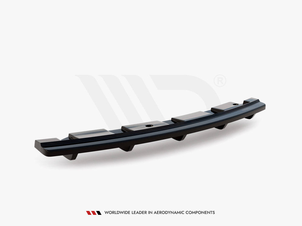 Maxton Design Central Rear Splitter (Vertical Bars) BMW 5 F11 M-Pack - BM-5-11-MPACK-RD1+RD3G - Image 5