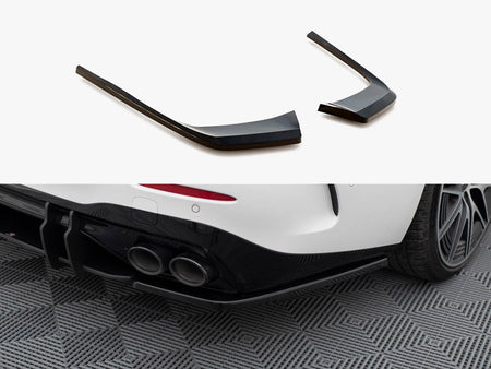 Maxton Design Rear Side Splitters Mercedes-Benz C AMG-Line / 43 AMG W206 - ME-C-206-AMGLINE-K-RSD1G - Image 1