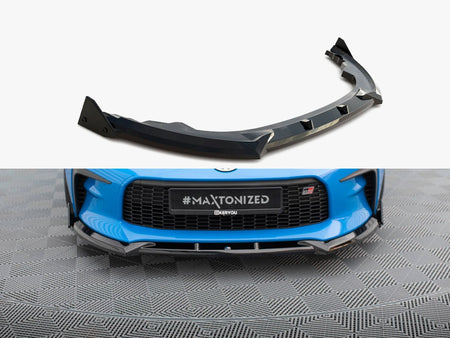 Maxton Design Front Splitter V.1 + Flaps Toyota GR86 Mk1 - TO-GR86-1-FD1G+FSF1B - Image 1