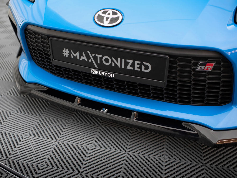 Maxton Design Front Splitter V.1 + Flaps Toyota GR86 Mk1 - TO-GR86-1-FD1G+FSF1B - Image 4