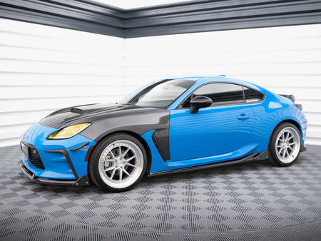 Maxton Design Side Skirts Diffusers V.1 + Flaps Toyota GR86 Mk1 - TO-GR86-1-SD1G+SF1B - Image 2