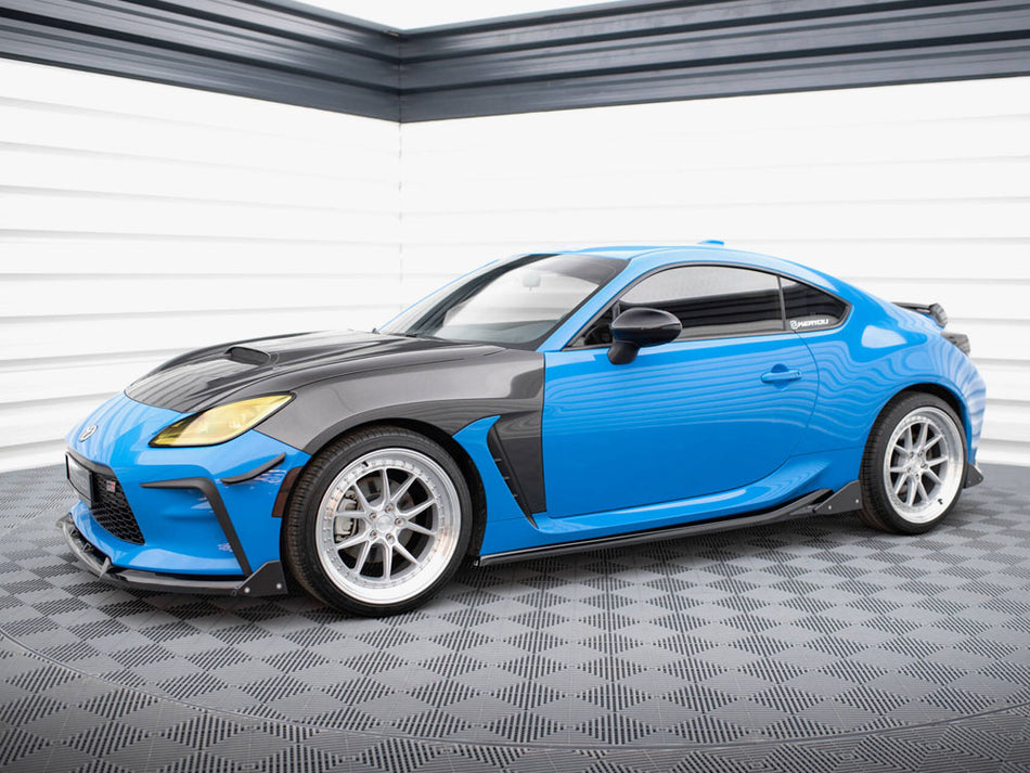 Maxton Design Side Skirts Diffusers V.1 + Flaps Toyota GR86 Mk1 - TO-GR86-1-SD1G+SF1B - Image 2