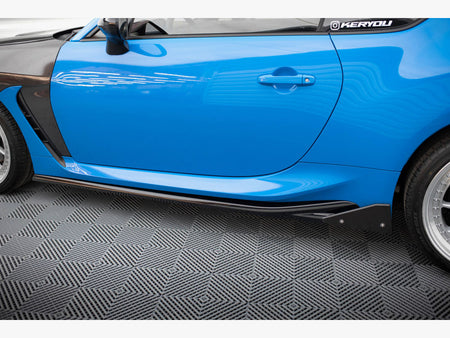 Maxton Design Side Skirts Diffusers V.1 + Flaps Toyota GR86 Mk1 - TO-GR86-1-SD1G+SF1B - Image 4