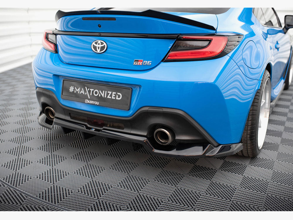 Maxton Design Rear Splitter (Vertical Bars) V.1 Toyota GR86 Mk1 - TO-GR86-1-RD1G+RD4G - Image 3