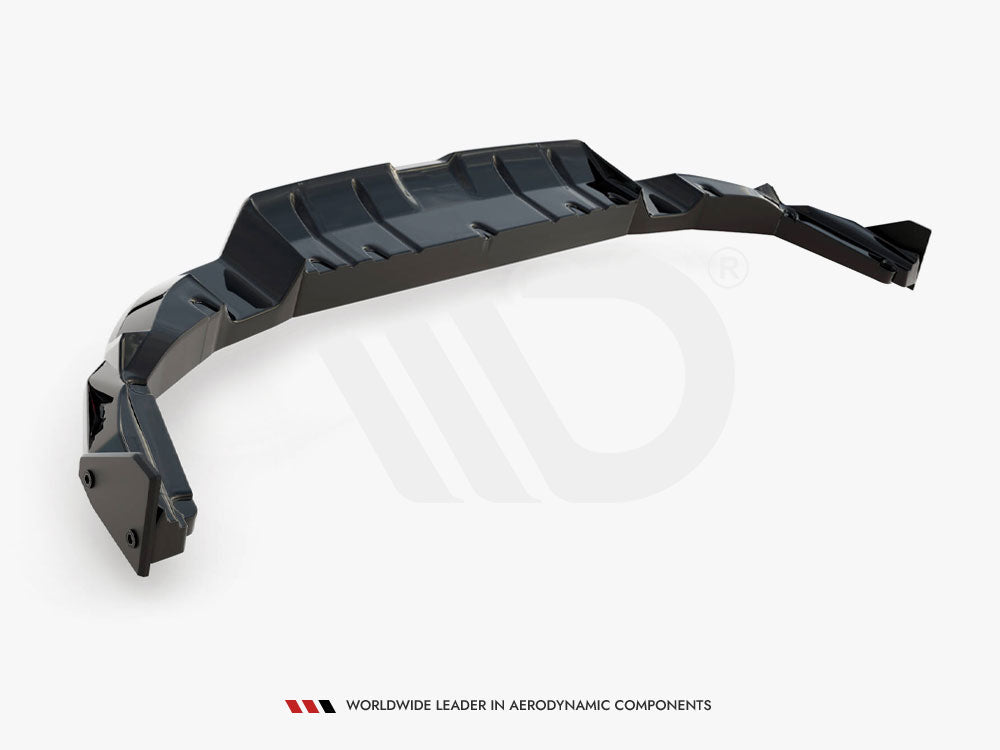 Maxton Design Central Rear Splitter (Vertical Bars) V.1 + Flaps Toyota GR86 Mk1 - TO-GR86-1-RD1G+RD4G+RSF1B - Image 8