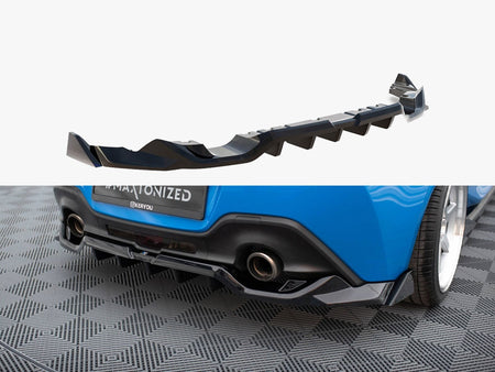 Maxton Design Rear Splitter (Vertical Bars) V.3 Toyota GR86 Mk1 - TO-GR86-1-RD3G+RD6G - Image 1