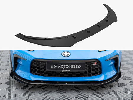 Maxton Design Street PRO Front Splitter V.1 Toyota GR86 Mk1 - TOGR861CNC-FD1B - Image 1