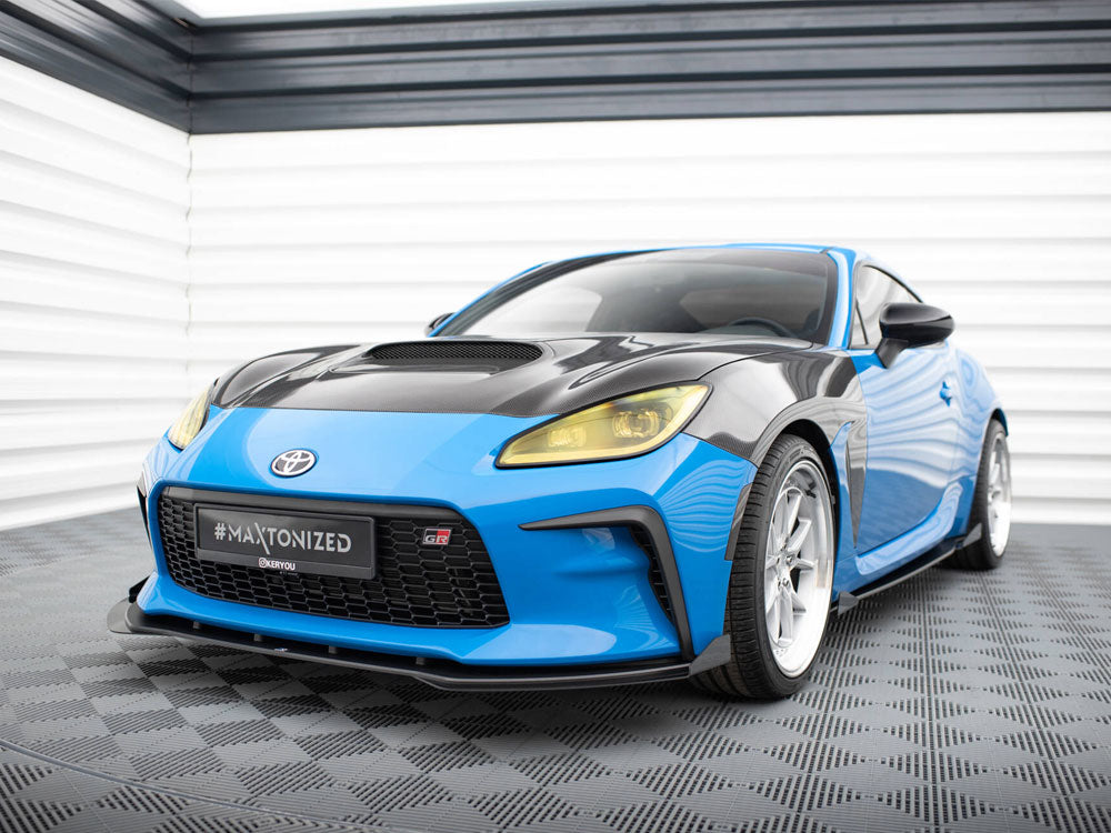 Maxton Design Street PRO Front Splitter + Flaps Toyota GR86 Mk1 - TOGR861CNC-FD1B+FSF1G - Image 2