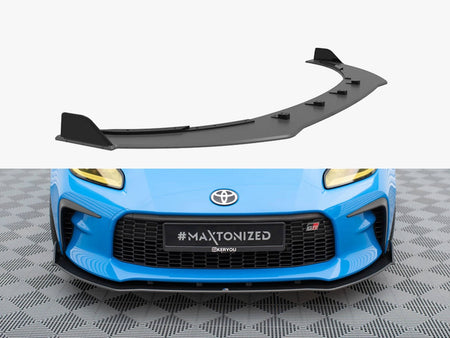 Maxton Design Street PRO Front Splitter V.2 Toyota GR86 Mk1 - TOGR861CNC-FD2B - Image 1