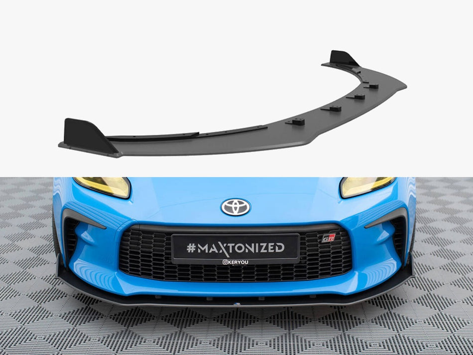 Maxton Design Street PRO Front Splitter V.2 Toyota GR86 Mk1 - TOGR861CNC-FD2B - Image 1