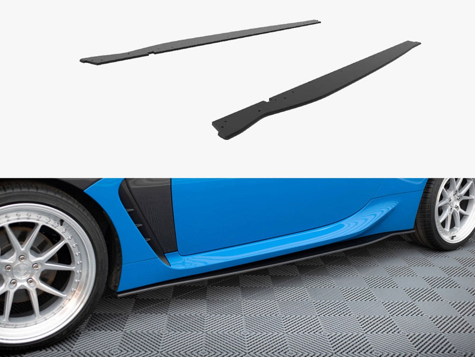 Maxton Design Street PRO Side Skirts Diffusers V.1 Toyota GR86 Mk1 - TOGR861CNC-SD1B - Image 1