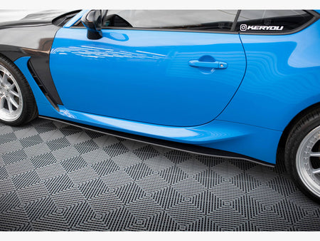 Maxton Design Street PRO Side Skirts Diffusers V.1 Toyota GR86 Mk1 - TOGR861CNC-SD1B - Image 4