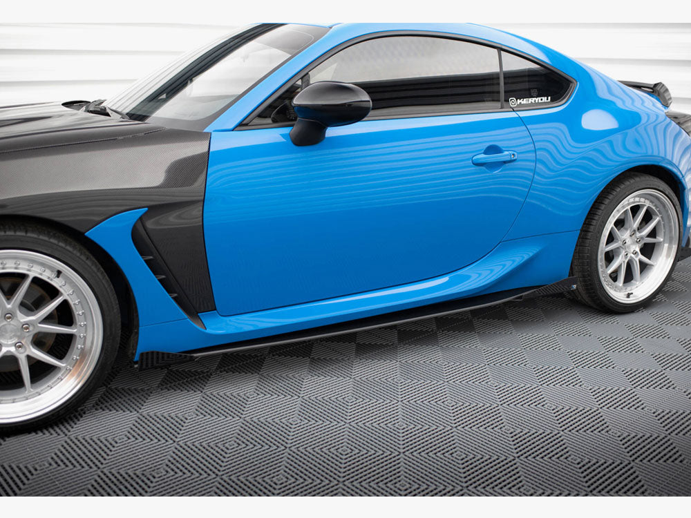 Maxton Design Street PRO Side Skirts Diffusers V.1 + Flaps Toyota GR86 Mk1 - TOGR861CNC-SD1B+SF1G - Image 3