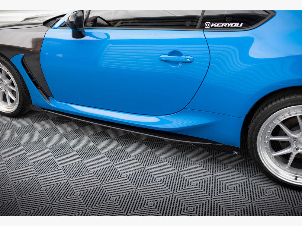 Maxton Design Street PRO Side Skirts Diffusers V.1 + Flaps Toyota GR86 Mk1 - TOGR861CNC-SD1B+SF1G - Image 4