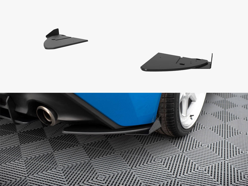 Maxton Design Street Pro Rear Side Splitters V.1 + Flaps Toyota GR86 Mk1 - TOGR861CNC-RSD1B+RSF1G - Image 1