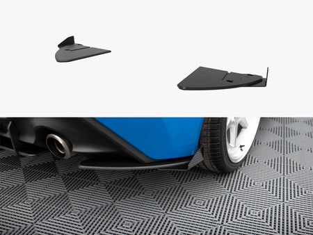 Maxton Design Street Pro Rear Side Splitters V.1 + Flaps Toyota GR86 Mk1 - TOGR861CNC-RSD1B+RSF1G - Image 1