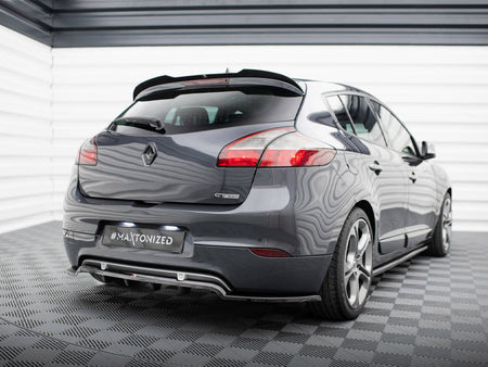 Maxton Design Rear Splitter (Vertical Bars) Renault Megane GT Mk3 Facelift - RE-ME-3-GT-RD1G+RD2G - Image 2