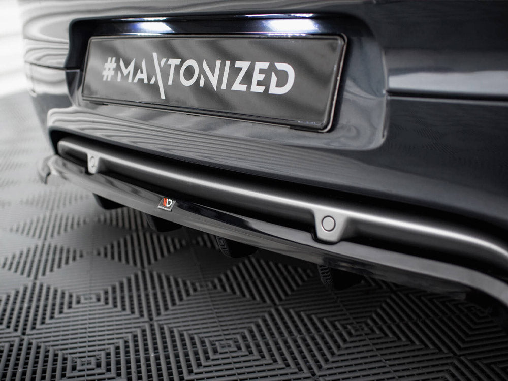 Maxton Design Rear Splitter (Vertical Bars) Renault Megane GT Mk3 Facelift - RE-ME-3-GT-RD1G+RD2G - Image 4