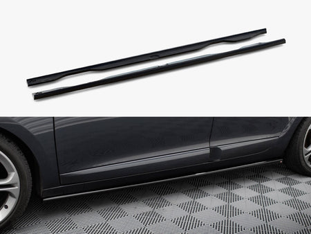 Maxton Design Side Skirts Diffusers Renault Megane GT Mk3 Facelift - RE-ME-3-GT-SD1G - Image 1