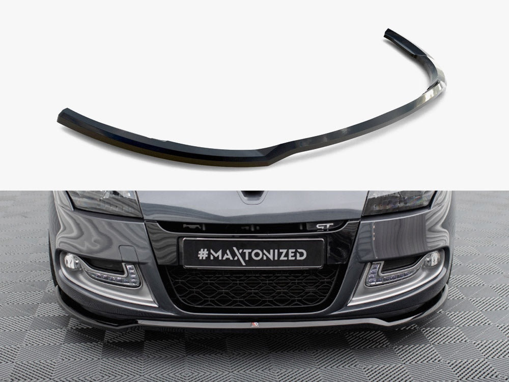 Maxton Design Front Splitter V.1 Renault Megane GT Mk3 Facelift - RE-ME-3-GT-FD1G - Image 1