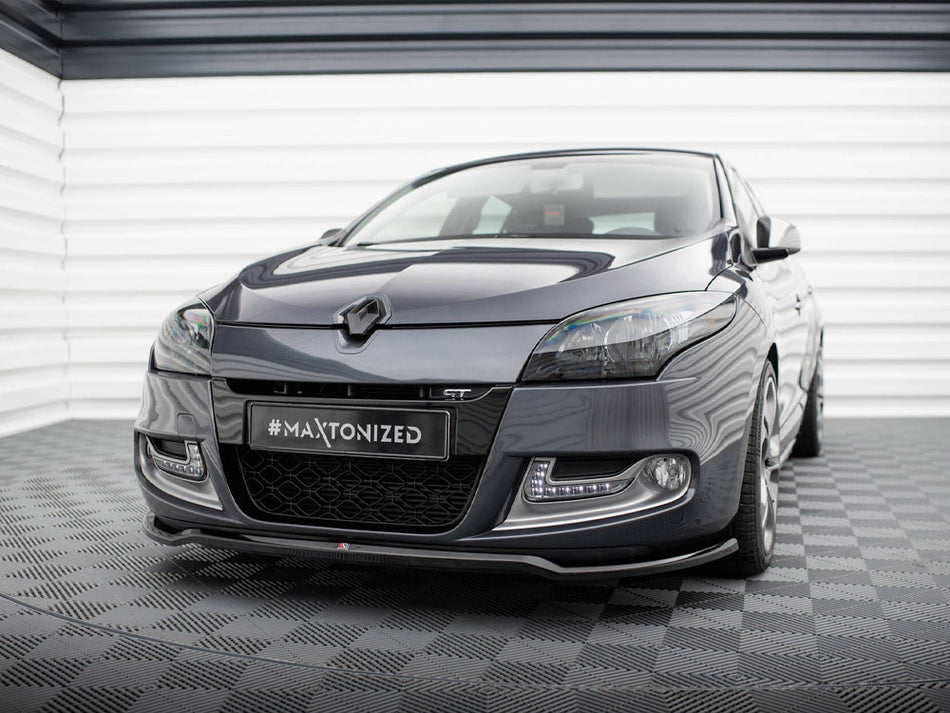 Maxton Design Front Splitter V.1 Renault Megane GT Mk3 Facelift - RE-ME-3-GT-FD1G - Image 2