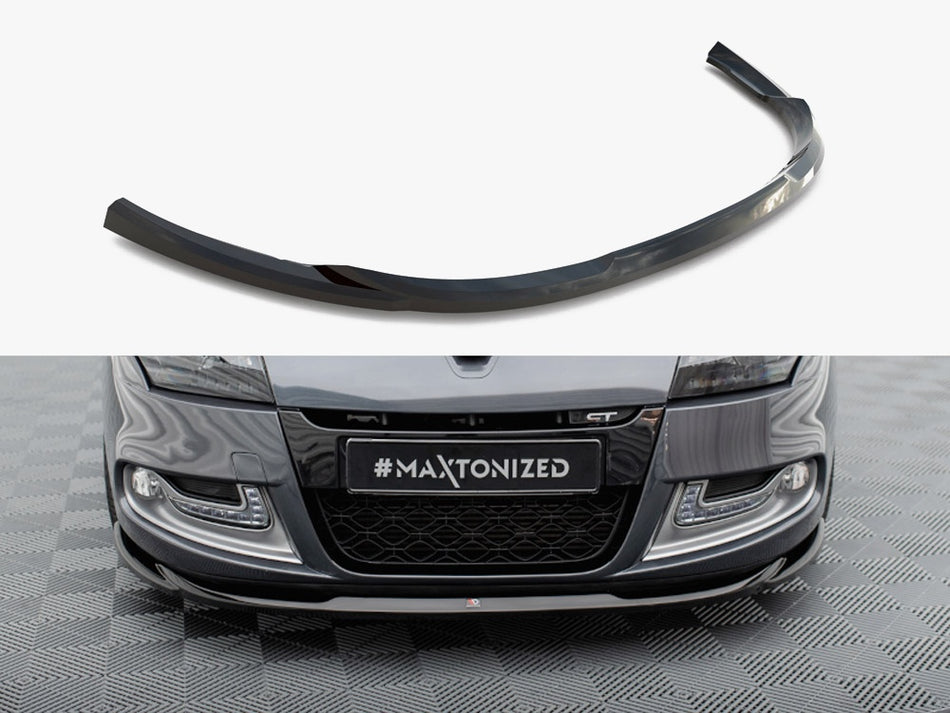 Maxton Design Front Splitter V.2 Renault Megane GT Mk3 Facelift - RE-ME-3-GT-FD2G - Image 1