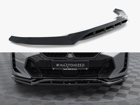 Maxton Design Front Splitter V.1 BMW X6 M-Pack G06 Facelift - BM-X6-G06F-MPACK-FD1G+FD1RG - Image 1