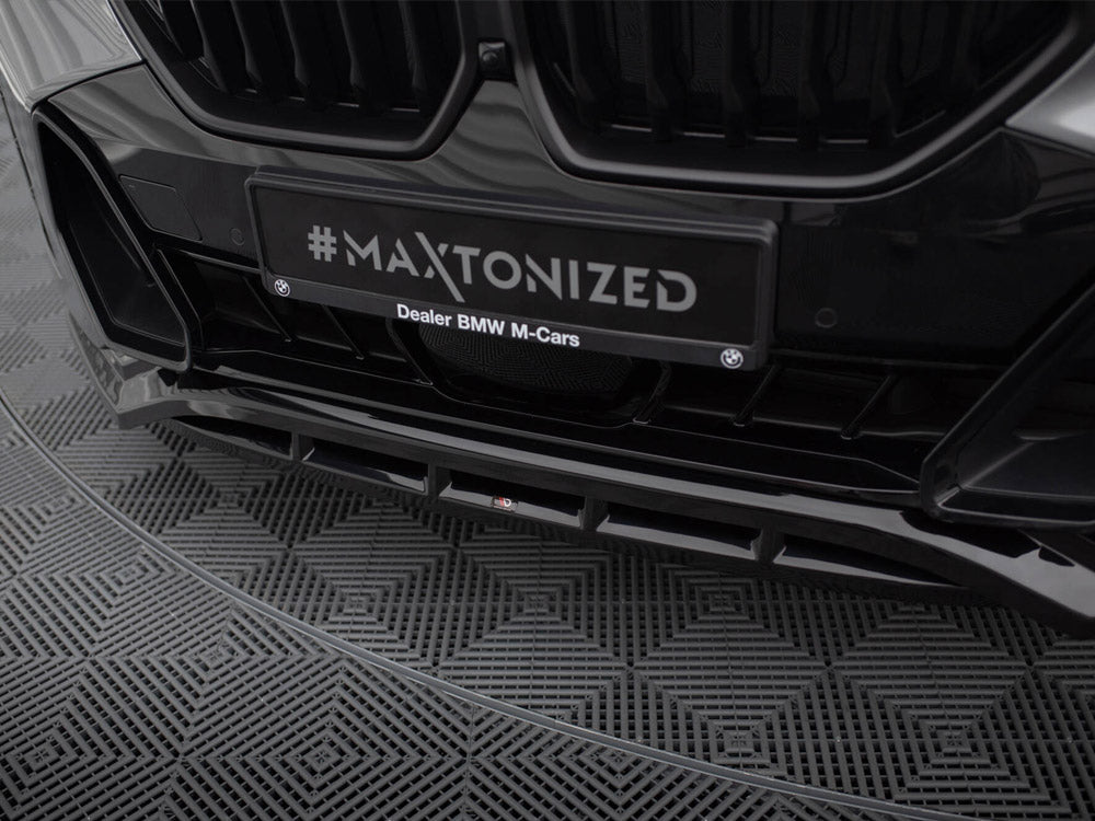 Maxton Design Front Splitter V.1 BMW X6 M-Pack G06 Facelift - BM-X6-G06F-MPACK-FD1G+FD1RG - Image 4