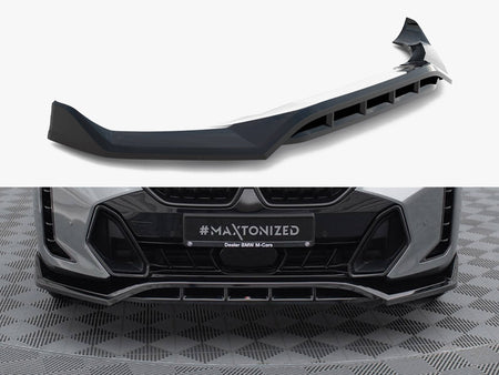 Maxton Design Front Splitter V.2 BMW X6 M-Pack G06 Facelift - BM-X6-G06F-MPACK-FD2G+FD2RG - Image 1