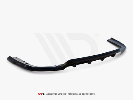 Maxton Design Central Rear Splitter (Vertical Bars) V.1 BMW X6 M-Pack G06 Facelift - BM-X6-G06F-MPACK-RD1G+RD3G - Image 5