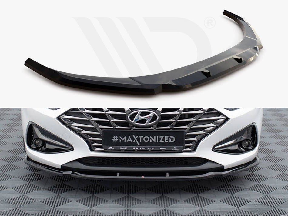 MAXTON DESIGN Front Splitter V.1 Hyundai I30 Mk3 Facelift