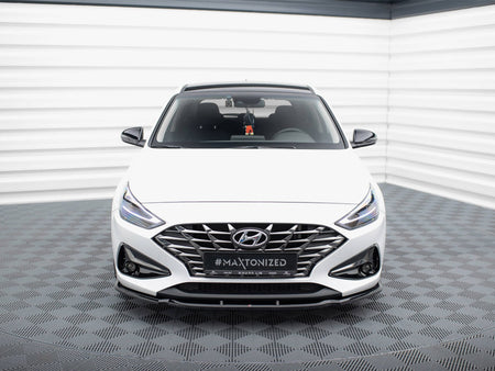 Maxton Design Front Splitter V.1 Hyundai I30 Mk3 Facelift - HY-I30-3F-FD1G - Image 3