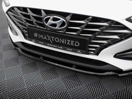 Maxton Design Front Splitter V.1 Hyundai I30 Mk3 Facelift - HY-I30-3F-FD1G - Image 4