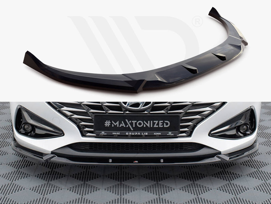 MAXTON DESIGN Front Splitter V.2 Hyundai I30 Mk3 Facelift