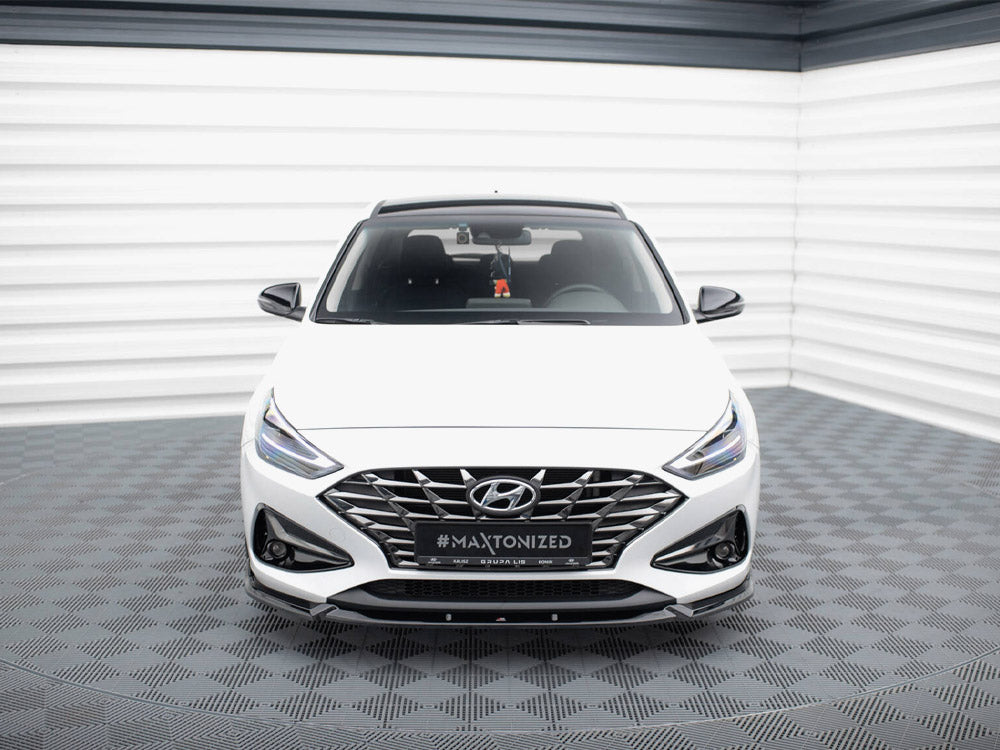 Maxton Design Front Splitter V.2 Hyundai I30 Mk3 Facelift - HY-I30-3F-FD2G - Image 3