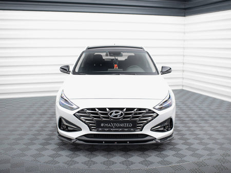 Maxton Design Front Splitter V.2 Hyundai I30 Mk3 Facelift - HY-I30-3F-FD2G - Image 3