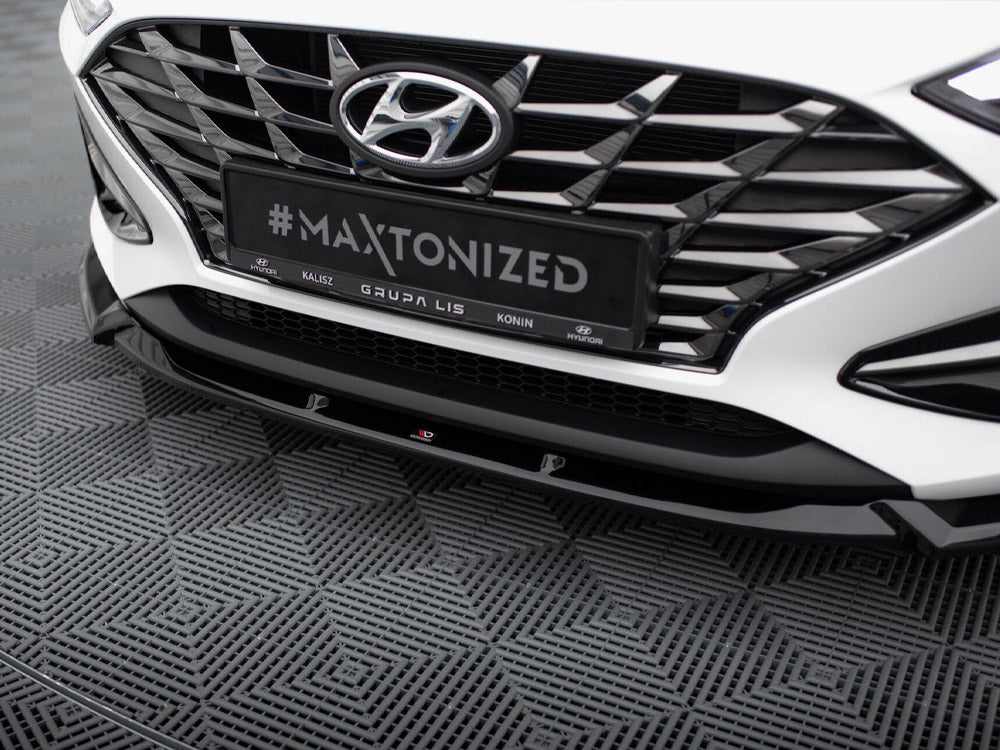 Maxton Design Front Splitter V.2 Hyundai I30 Mk3 Facelift - HY-I30-3F-FD2G - Image 4
