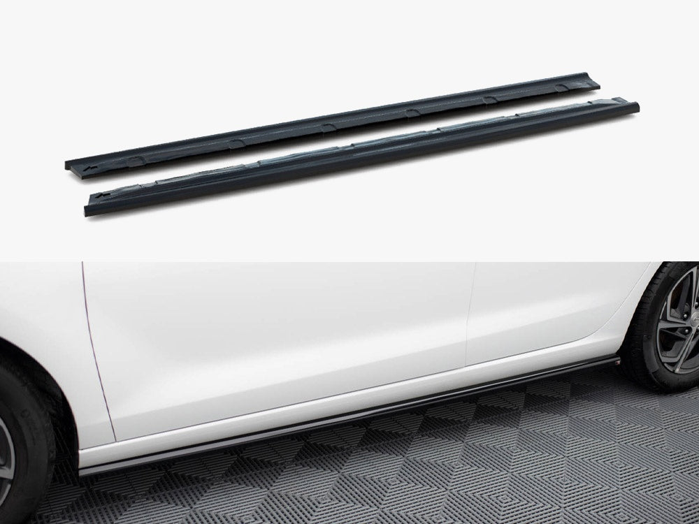 Maxton Design Side Skirts Diffusers Hyundai I30 N-Line / Standard Hatchback / Fastback Mk3 Facelift - HY-I30-3F-SD1G - Image 1
