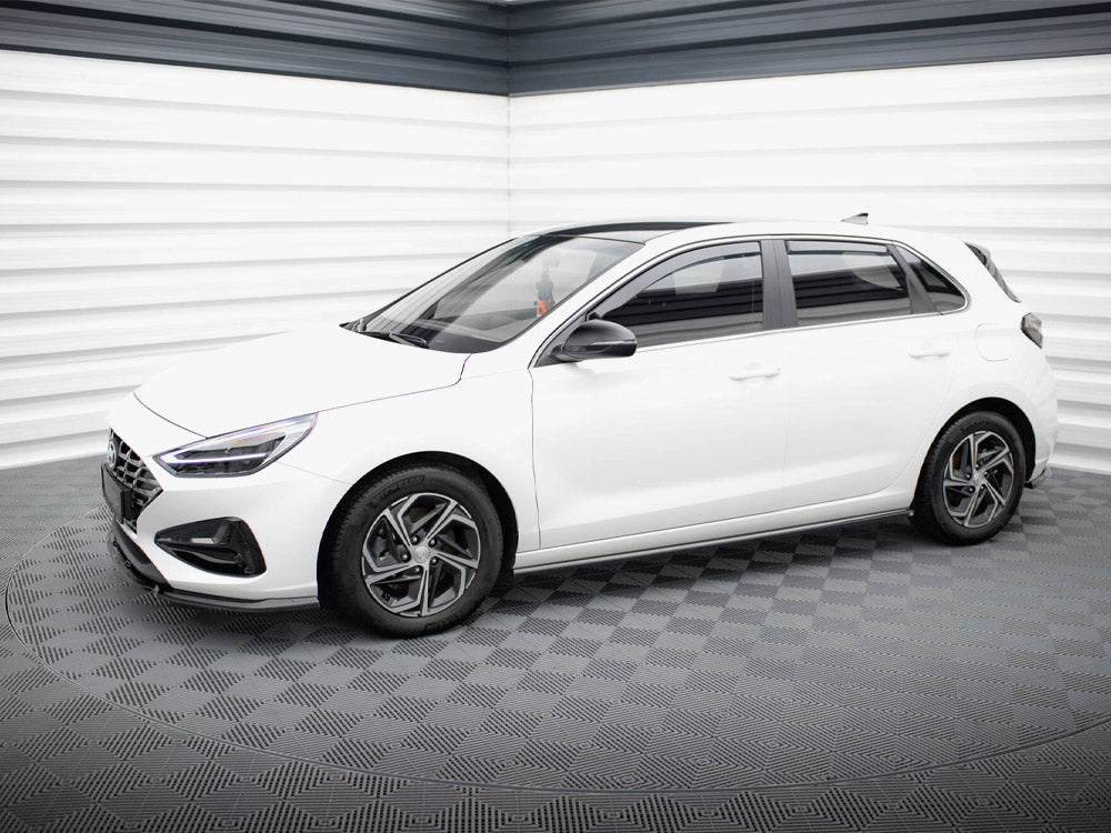 Maxton Design Side Skirts Diffusers Hyundai I30 N-Line / Standard Hatchback / Fastback Mk3 Facelift - HY-I30-3F-SD1G - Image 2