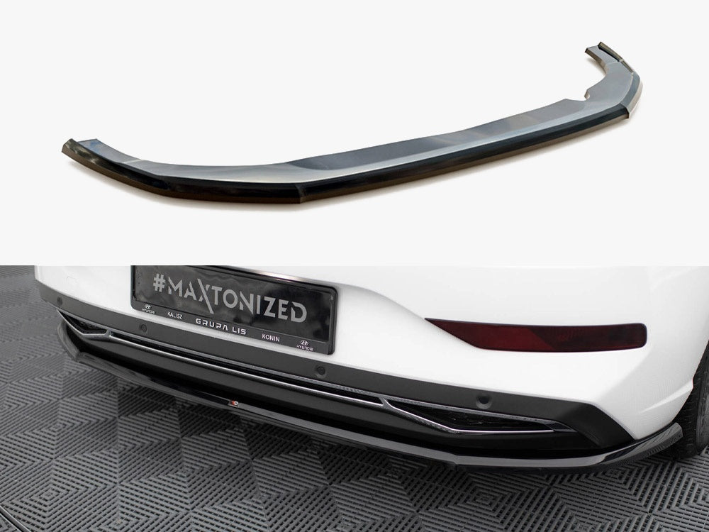 Maxton Design Central Rear Splitter Hyundai I30 Mk3 Facelift - HY-I30-3F-RD1G - Image 1