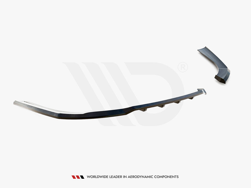 Maxton Design Central Rear Splitter (Vertical Bars) Kia Optima Mk3 - KI-OP-1-RSD1G+RD1G - Image 7