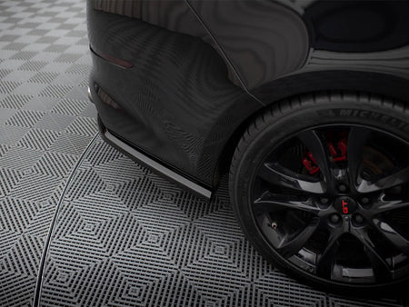 Maxton Design Central Rear Splitter (Vertical Bars) Kia Optima Mk3 - KI-OP-1-RSD1G+RD1G - Image 6