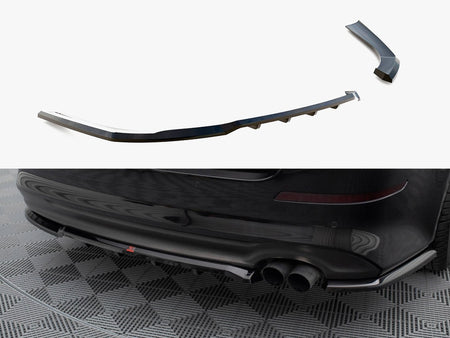 Maxton Design Central Rear Splitter (Vertical Bars) Kia Optima Mk3 - KI-OP-1-RSD1G+RD1G - Image 1