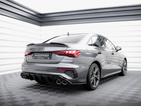 Maxton Design Spoiler CAP 3D Audi A3 / A3 S-Line / S3 / RS3 Sedan 8Y - AU-A3-8Y-SLINE-S-CAP3D1G - Image 2