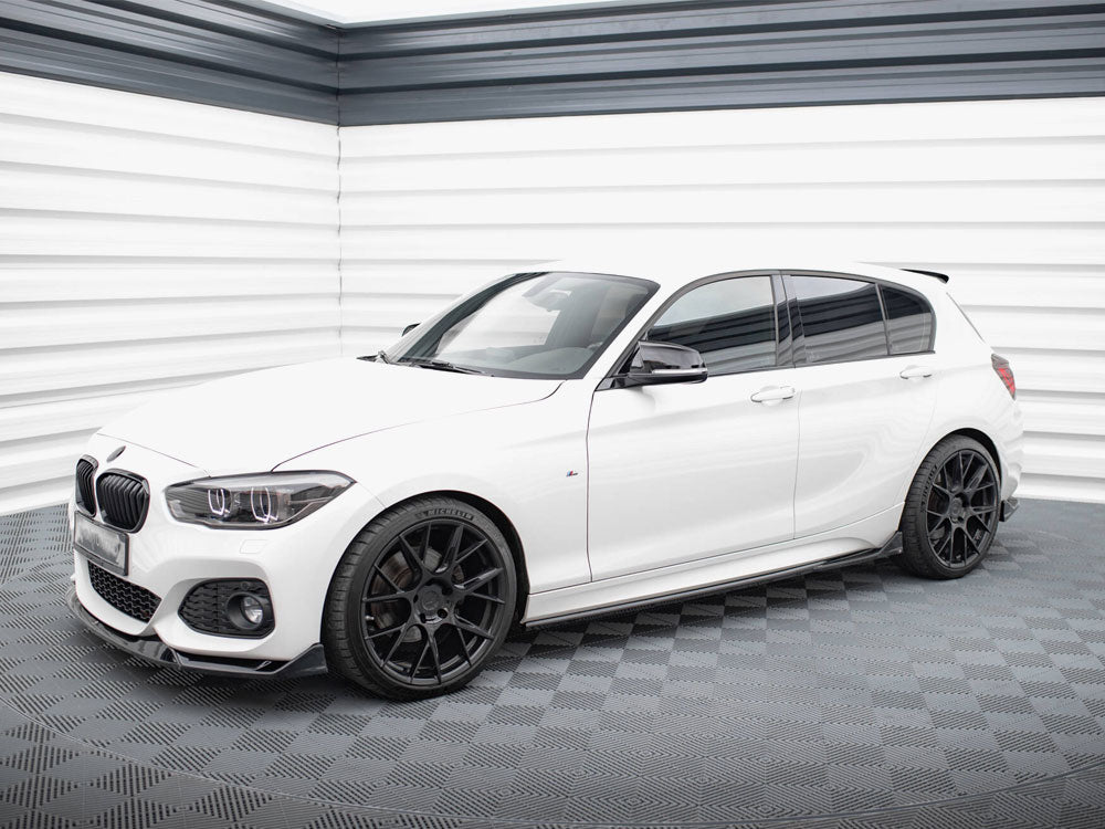 Maxton Design Side Skirts Diffusers V.3 CSL Look BMW 1 M-Pack / M140i F20 Facelift - BM-1-F20F-M-SD3G - Image 2
