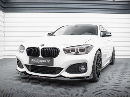Front Splitter V.4 CSL Look BMW 1 M-Pack / M140i F20 Facelift