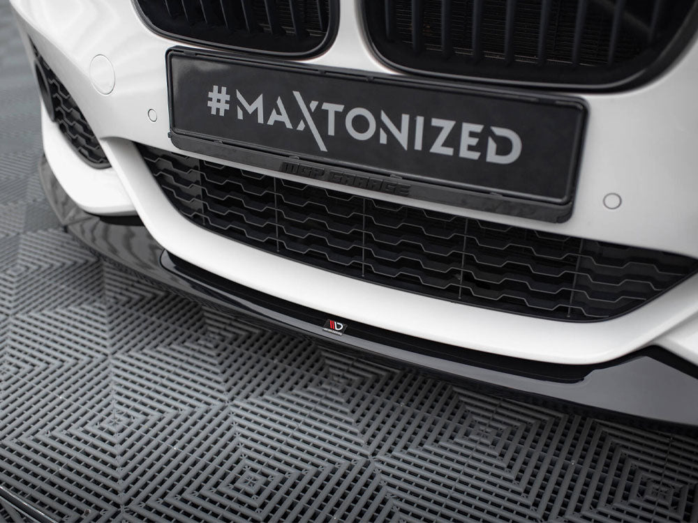 Maxton Design Front Splitter V.4 CSL Look BMW 1 M-Pack / M140i F20 Facelift - BM-1-F20F-M-FD4G - Image 5