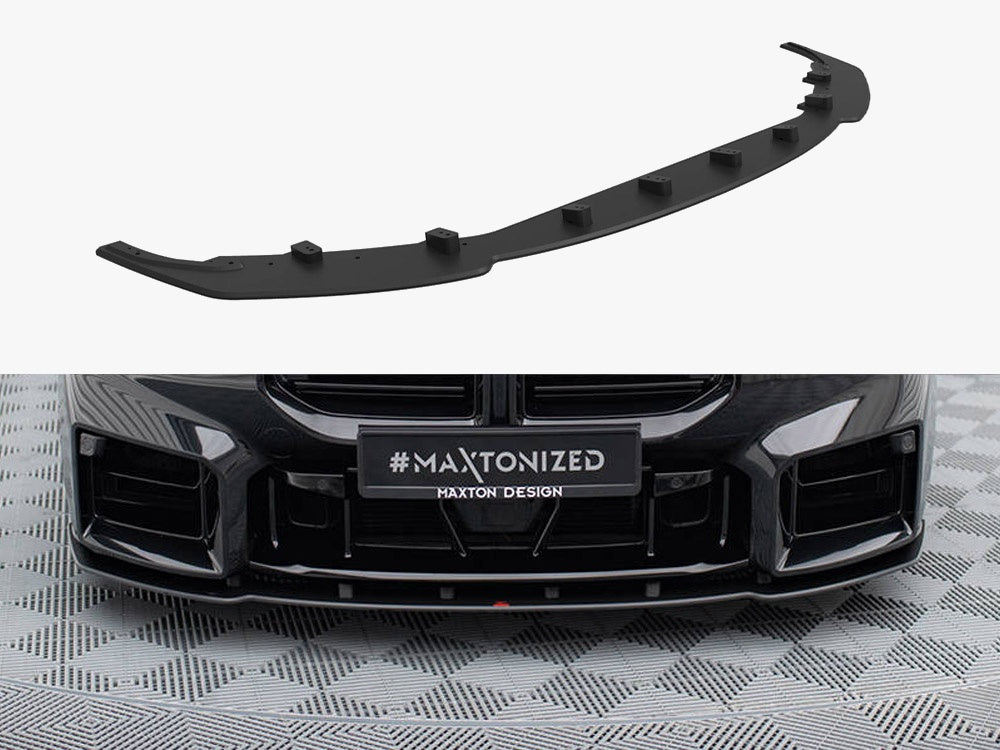 Maxton Design Street PRO Front Splitter V.1 BMW M2 G87 - BMM2G87CNC-FD1B - Image 1