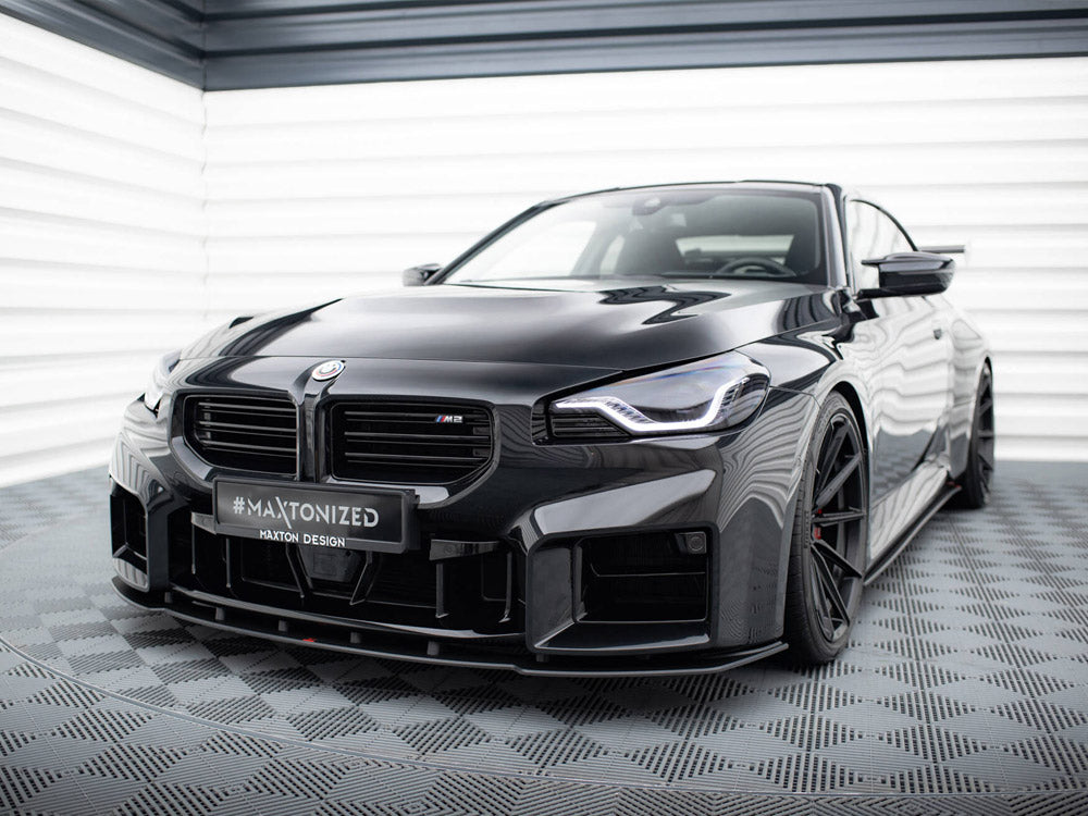 Maxton Design Street PRO Front Splitter V.1 BMW M2 G87 - BMM2G87CNC-FD1B - Image 2